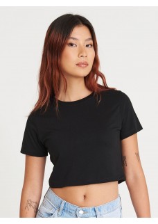 GIRLIE TRI-BLEND CROPPED T JT006