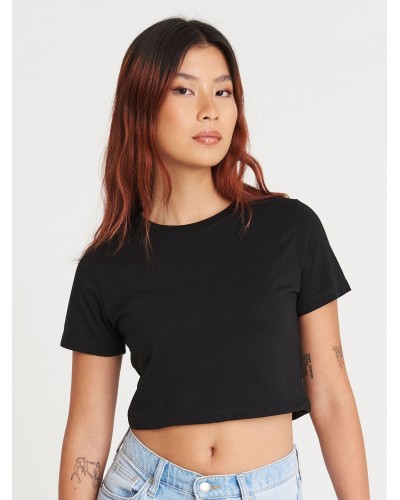 GIRLIE TRI-BLEND CROPPED T JT006