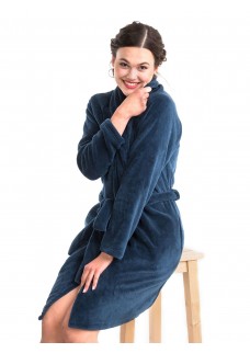 CORAL FLEECE BATHROBE SHAWL COLLAR BD5002