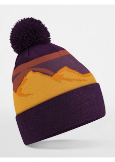 MOUNTAIN PEAKS POM POM BEANIE B395R