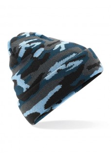 CAMO CUFFED BEANIE B419