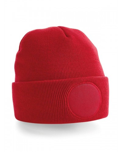 CIRCULAR PATCH BEANIE B446