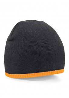 TWO-TONE PULL-ON BEANIE B44C