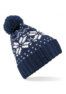 FAIR ISLE SNOWSTAR BEANIE B456