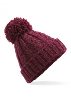CABLE KNIT MELANGE BEANIE B480