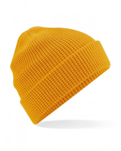 ORGANIC COTTON WAFFLE BEANIE B52N