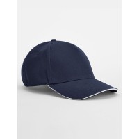 EARTHAWARE® CLASSIC ORGANIC COTTON 5 PANEL CAP -  SANDWICH B825C