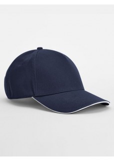 EARTHAWARE® CLASSIC ORGANIC COTTON 5 PANEL CAP -  SANDWICH B825C