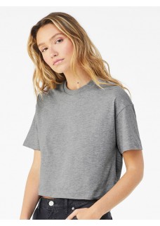 WOMENS RELAXED HEATHER CVC SHORT SLEEVE TEE BE6400CVC