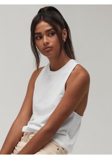 WOMENS RACERBACK CROPPED TANK BE6682