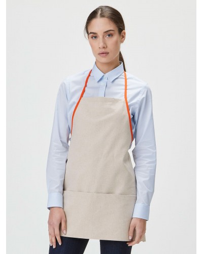 CONTRAST APRON MI025
