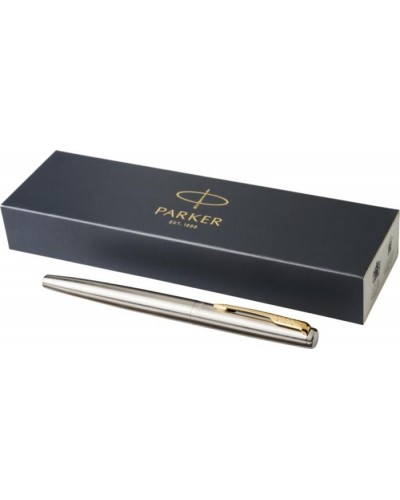 PARKER PENNA STILOGRAFICA JOTTER IN ACCIAIO REFIL BLU 107420