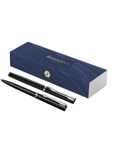 WATERMAN SET PENNA A SFERA E ROLLER ALLURE REFIL BLU 1077529