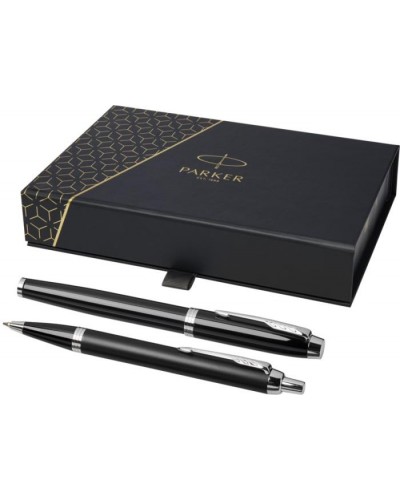 PARKER SET PENNA A SFERA E STILOGRAFICA IM REFIL BLACK 107827