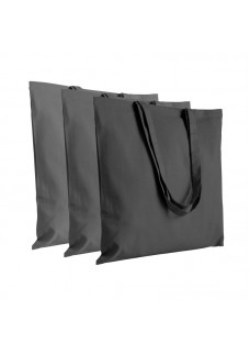 SHOPPER IN COTONE 220 G/M2, MANICI LUNGHI - TONALITà DIFFERENTI NELLO STESSO LOTTO 0712408B