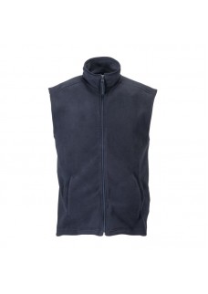 GILET IN POLAR, ZIP INTERA E 2 TASCHE LATERALI 13005