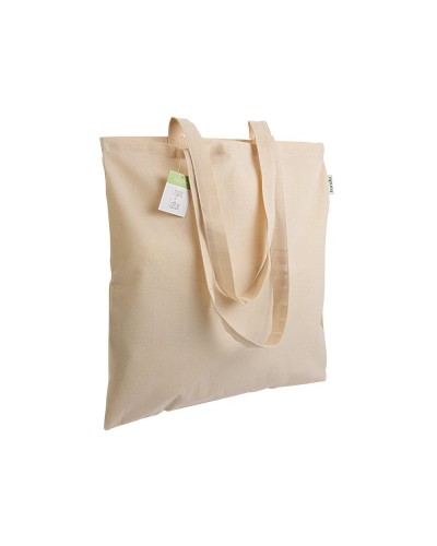 SHOPPER IN COTONE ORGANICO 140 G/M2, MANICI LUNGHI 1814522