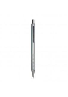 PENNA A SCATTO IN PLASTICA CON IMPUGNATURA ZIGRINATA E CLIP IN METALLO 1982209N