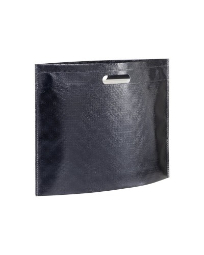 SHOPPER IN TNT LAMINATO METALLIZZATA CON LAMINATURA PIù LEGGERA E MENO VISIBILE 20141PR