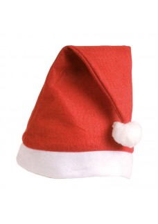 CAPPELLINO BABBO NATALE IN PANNO  "TAGLIA SMALL", 24X30 CM 20301B