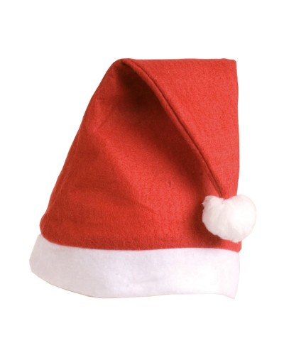 CAPPELLINO BABBO NATALE IN PANNO  "TAGLIA SMALL", 24X30 CM 20301B