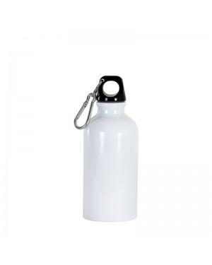 BORRACCIA IN ALLUMINIO CON MOSCHETTONE, 400ML. 21425PR