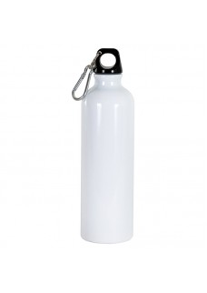 BORRACCIA IN ALLUMINIO CON MOSCHETTONE, 750ML. 21427PR