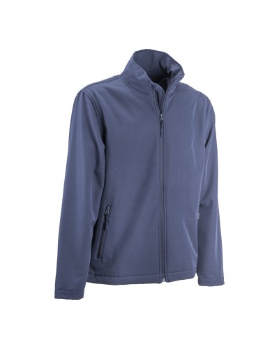 GIACCA SOFTSHELL CON INTENO IN POLAR, DUE TASCHE LATERALI E CHIUSURA CON ZIP 23001