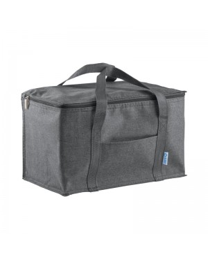BORSA TERMICA IN R-PET MELANGE CON INTERNO ARGENTATO 23105