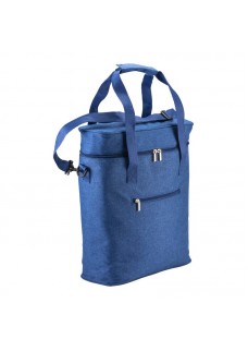 BORSA TERMICA IN R-PET MELANGE CON INTERNO BIANCO IN PEVA. 23108