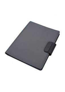CARTELLA PORTA BLOCCO A4 IN R-PET CON MAGNETE DI CHIUSURA CHE SI ILLUMINA PERSONALIZZABILE 23109
