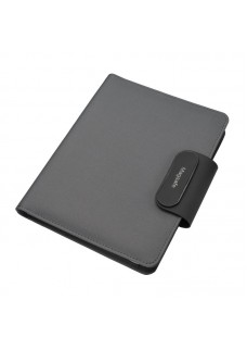 CARTELLA PORTA BLOCCO A5 IN R-PET CON MAGNETE DI CHIUSURA CHE SI ILLUMINA PERSONALIZZABILE 23110