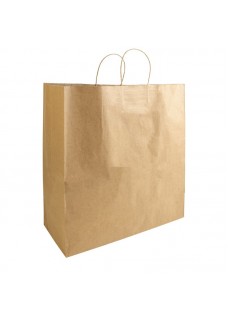 SHOPPER IN CARTA RICICLATA 100 GR/M2 CON SOFFIETTO 23121