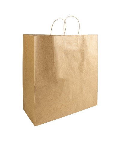 SHOPPER IN CARTA RICICLATA 100 GR/M2 CON SOFFIETTO 23121