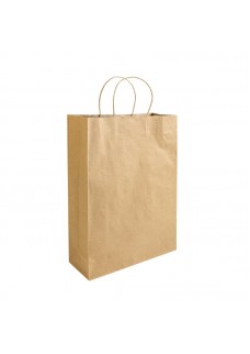 SHOPPER IN CARTA RICICLATA 100 GR/M2 CON SOFFIETTO 23123