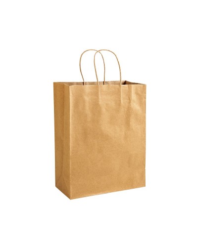 SHOPPER IN CARTA RICICLATA 100 GR/M2 CON SOFFIETTO 23124