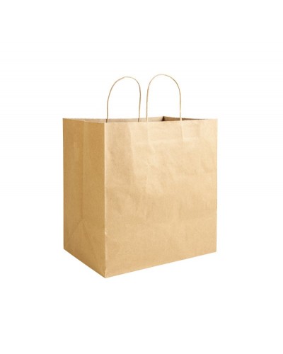 SHOPPER IN CARTA RICICLATA 100 GR/M2 CON SOFFIETTO 23125