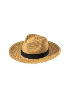 CAPPELLO IN PAGLIA CON FASCIA ELASTICA 3 CM APPLICABILE E PERSONALIZZABILE 23301