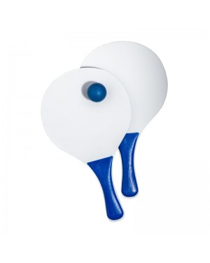 SET RACCHETTONI DA SPIAGGIA IN MDF CON PALLINA 23431