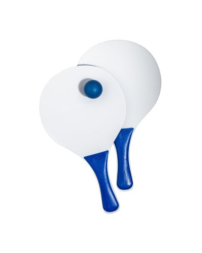 SET RACCHETTONI DA SPIAGGIA IN MDF CON PALLINA 23431
