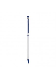 PENNA TWIST CON FUSTO E CLIP IN METALLO, CON GOMMINO PER TOUCH SCREEN IN TINTA 23807