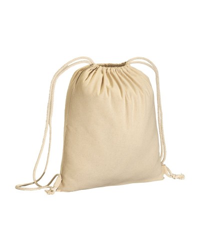 ZAINETTO IN COTONE 180 G/M2, CON CHIUSURA A STROZZO 2412122