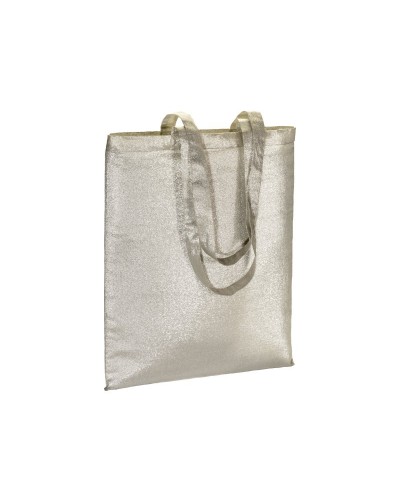 SHOPPER IN POLICOTONE BRILLANTE 90 G/M2, MANICI LUNGHI 24124