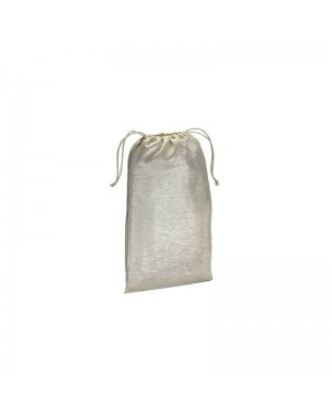 SACCHETTO REGALO IN POLICOTONE BRILLANTE 90 G/M2 CON CHIUSURA A STROZZO 24127
