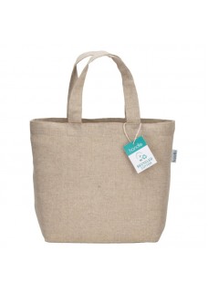 SHOPPER IN COTONE RICICLATO  150 G/M2 CON MANICI CORTI 24152