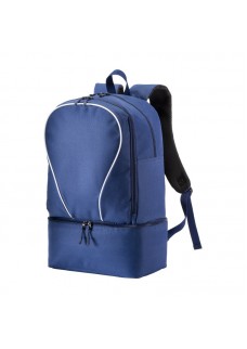 ZAINO SPORT IN POLIESTERE 600D, AMPIO SCOMPARTO PRINCIPALE E VANO PORTA SCARPE IMBOTTITO. 24157