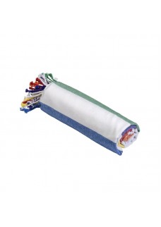TELO MARE/PAREO  IN COTONE RICICLATO  DA 180 GR/M2 CON FRANGE, MISURA 90X170 CM 24413