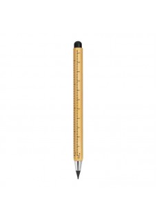 PENNA RIGHELLO IN BAMBù SENZA INCHIOSTRO, CON GOMMINO TOUCH SCREEN 24805