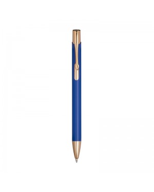 PENNA A SCATTO IN ALLUMINIO CON PARTICOLARI IN METALLO COLOR ORO ROSA 24824