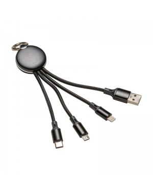 SET CAVI MICRO USB, LIGHTHING, TYPE C CON LED 25412